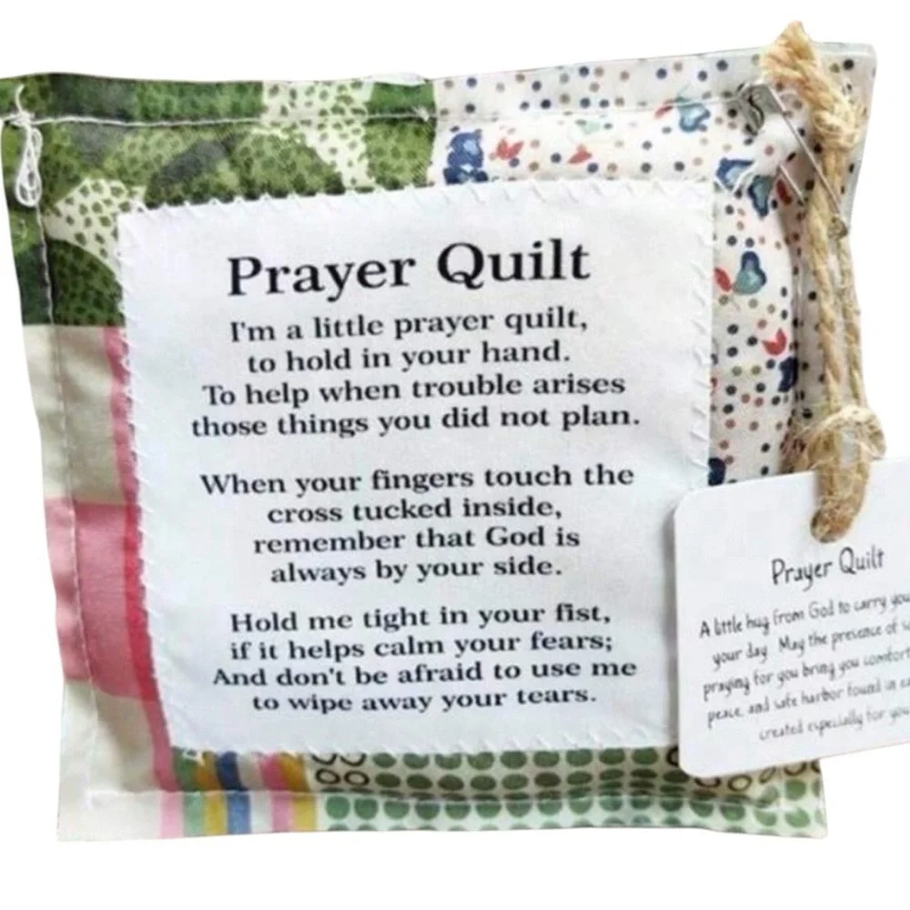 Pocket Prayer Quilt NWOT